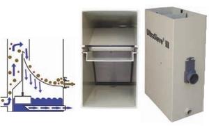 Aquaforte štrbinový gravitačný filter Ultra sieve III 300 s tromi vpusťami - Oase modul ProfiClear Premium Moving Bed Module M2 | T - TAKÁCS veľkoobchod