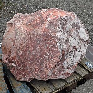 Ružový vápencový solitérny kameň - Black Angel leštený solitérny kameň | T - TAKÁCS veľkoobchod