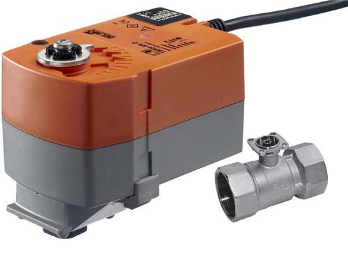 BELIMO dopúšťací ventil 230 V 2,5 Nm vnútorné závity DN15 - 1/2" - Elektronické dopúšťanie vody na DIN lištu + 3 x sonda | T - TAKÁCS veľkoobchod
