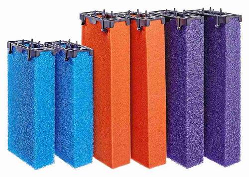 ND BioTec Premium 80.000/Filtercartridge - Oase červená a fialová filtračná pena pre BioTec ScreenMatic 12, 40000 a 90000 (balenie 2 ks) | T - TAKÁCS veľkoobchod