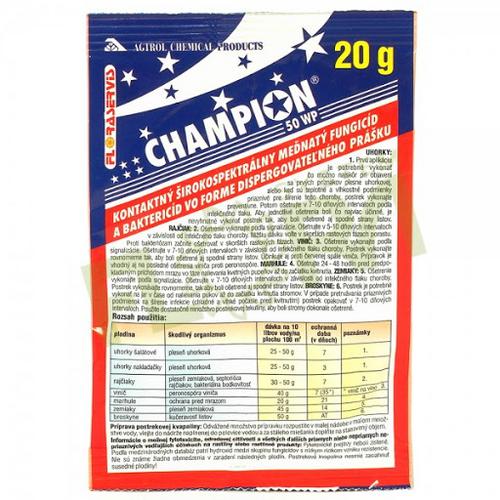 Champion 50 WG 10 x 20 g - Energy Magnicur 15 ml | T - TAKÁCS veľkoobchod
