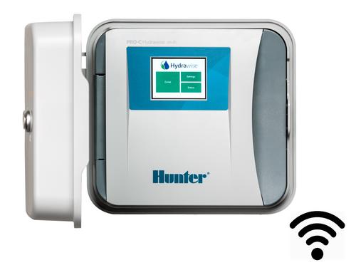 Hunter WiFi riadiaca jednotka HPC-401-E, 4 - 23 sekcií, externá - Hunter WiFi riadiaca jednotka HCC-800-M, 8 - 54 sekcií, kovová skrinka, extrená | T - TAKÁCS veľkoobchod