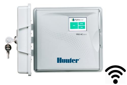 Hunter WiFi riadiaca jednotka PRO-HC 601 E, 6 sekcií, externá - Hunter WiFi anténa, rozširovacia súprava WIFI-EXT-KIT pre jednotku HCC | T - TAKÁCS veľkoobchod
