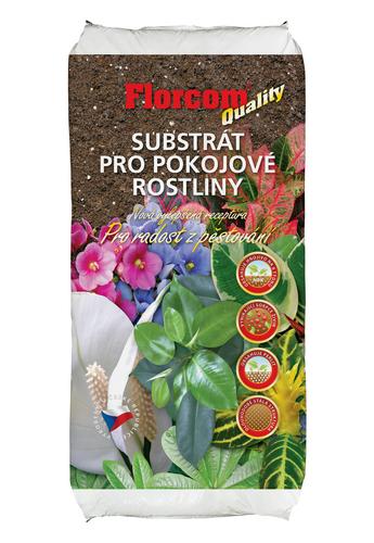 Florcom substrát pre izbové kvety Quality 10 l - Florcom záhradnícky substrát 75 l | T - TAKÁCS veľkoobchod