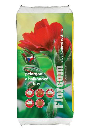 Florcom substrát pre balkónové kvety 20 l - Florcom záhradnícky substrát Quality 50 l | T - TAKÁCS veľkoobchod