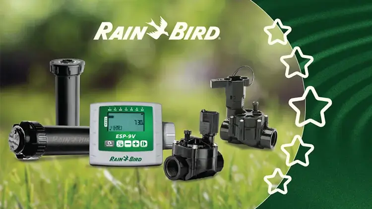 Rain Bird: Bewässerungssysteme für Rasen und Garten