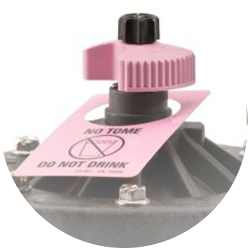 Modely Hunter ICV s fialovým kľúčom pre úžitkovú vodu