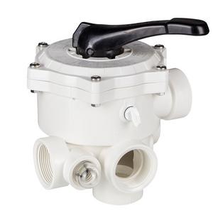 PRAHER 6-cestný ventil so spätným preplachom bočný  2" - PRAHER 6-cestný ventil so spätným preplachom 1 1/2" , lepenie , biely , pentair filtre | T - TAKÁCS veľkoobchod