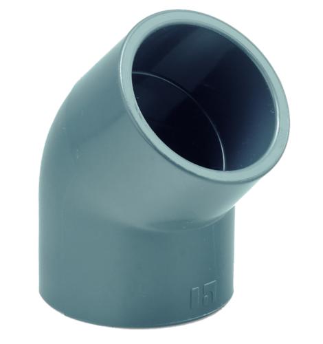 Koleno 45° 225 x 225 , PN16