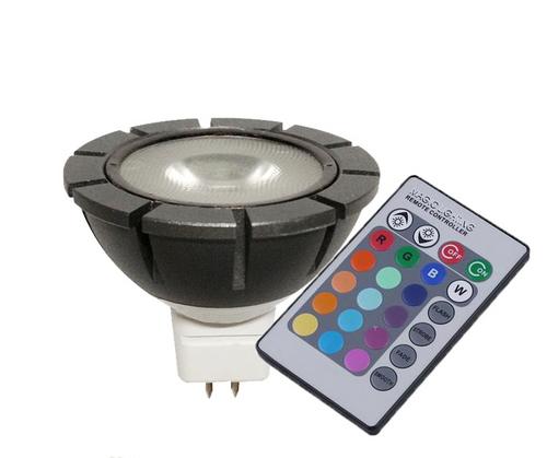 LED žiarovka 3 W RGB MR16 GU5.3 + diaľkové ovládanie - | T - TAKÁCS veľkoobchod