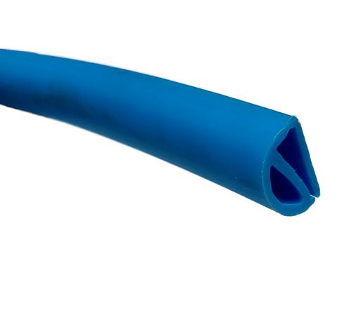 Lemová trubica k prelivovému bazénu , mäkká , modrá - PERAQUA polystyrénová tvárnica do oblúka 1000 x 250 x 250 mm R=1 m | T - TAKÁCS veľkoobchod
