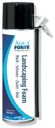 AquaForte montážna pena čierna 500 ml / 12ks-kart. - | T - TAKÁCS veľkoobchod