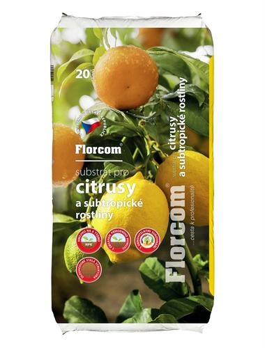 Florcom substrát pre citrusy a subtropické rastliny 20 l - | T - TAKÁCS veľkoobchod