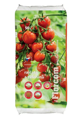 Florcom substrát pre paradajky a zeleninu 50 l - Florcom záhradnícky substrát Quality 75 l | T - TAKÁCS veľkoobchod