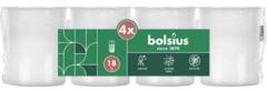 BOLSIUS č.40 bez palmového oleja 18hod Biela - balenie 4 ks