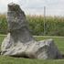 Solitérny kameň hmotnosť 1230 kg, výška 170 cm - Foto2