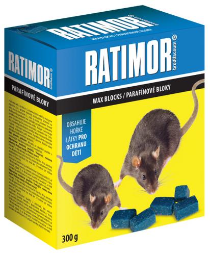 Ratimor brodifacoum parafinové bloky 300 g
