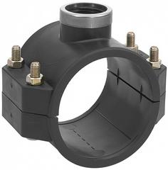 Irritec navŕtavací pás 90 x 1 1/2" F s oceľovým krúžkom, PN10