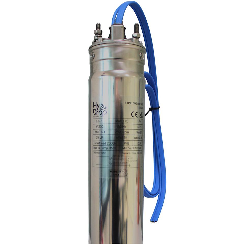 Motor HYDROP 3" 1,1kW 230V