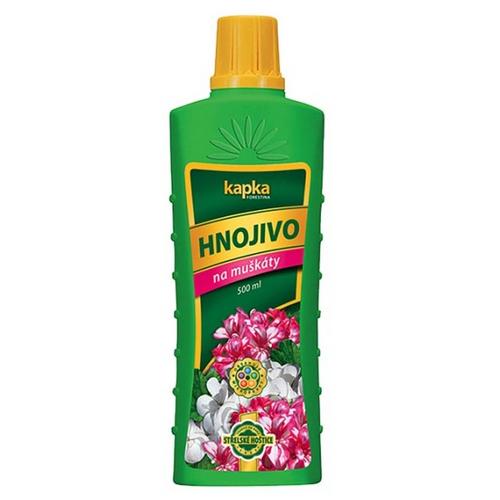 Kapka hnojivo na muškáty 0,5 l