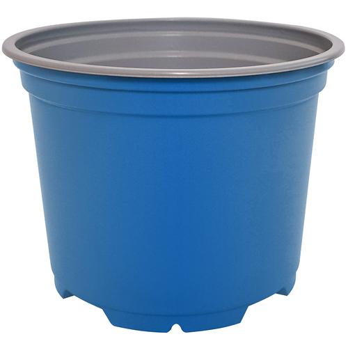 Odľahčený kvetináč DARKBLUE, priemer 10,5 cm, výška 7,9 cm