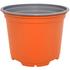 Odľahčený kvetináč ORANGE, priemer 10,5 cm, výška 7,9 cm - Foto0