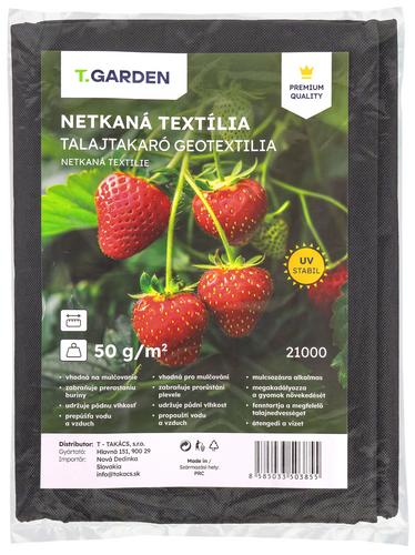 Netkaná textília mulčovacia čierna, 3,2 x 10 m, UV stabilná, 50 g/m2