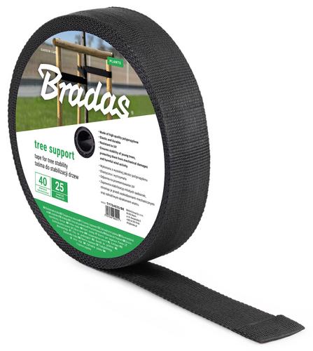 Viazací úväz - popruh na stromy čierny 40 mm BR